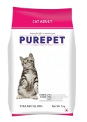 PUREPET ADULT DRY CAT FOOD TUNA AND SALMON FLAVOUR 1KG