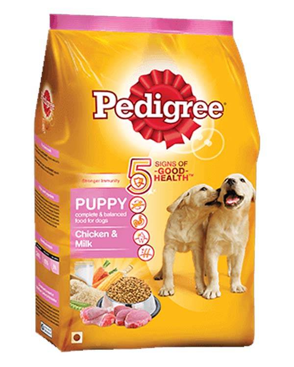 Pedigree Dog Food Puppy Chicken & Milk - 10Kg