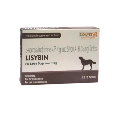Sava Healthcare Lisybin Nutritional Supplement Large 10 Tablets