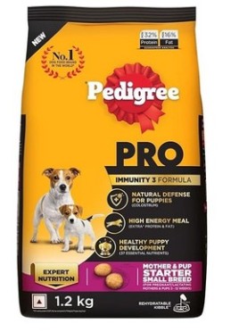 PEDIGREE PRO MOTHER AND PUP STARTE LARGE BREED DRY DOG FOOD 3 KG