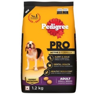 PEDIGREE PRO EXPERT NUTRITION ADULT 1.2KG DOG FOOD FOR SMALL BREED