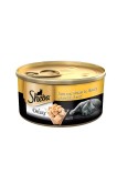 SHEBA DELUXE PREMIUM ADULT CAT FOOD SUCCULENT CHICKEN GRAVY 85G