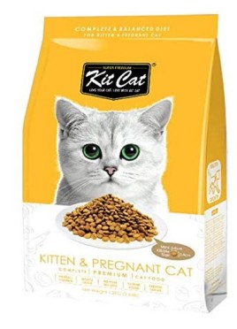 KIT CAT DRY CAT FOOD FOR KITTEN AND PREGNANT CAT 1.1KG