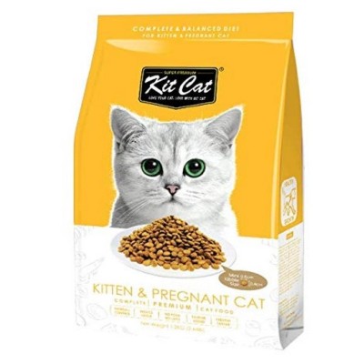 KIT CAT DRY CAT FOOD FOR KITTEN AND PREGNANT CAT 1.1KG