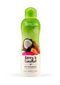 TropiClean Berry and Coconut Deep Cleaning Pet Shampoo 355 Ml