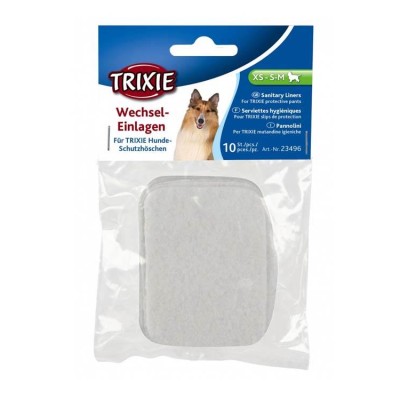 Trixie Assorted Pads for Protective Pants,  SX, S, S-M Pack of 10 pcs