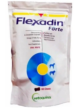 VETOQUINOL FLEXADIN FORTE 60 CHEWS FOR DOGS