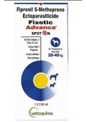 VETOQUINOL FIXOTIC ADVANCE TICK AND FLEA CONTROL SPOT ON 20-40 FOR DOG