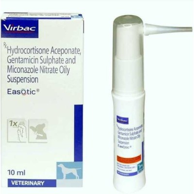 VIRBAC EASOTIC 10ML EAR DROP FOR DOGS