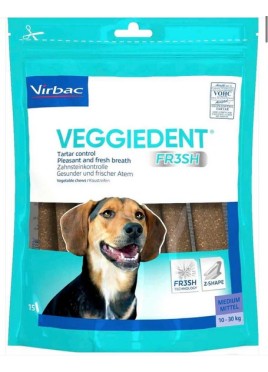 VIRBAC VEGGIEDENT ORAL HYGIENE CHEW FOR DOGS MEADIM