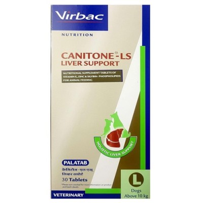 VIRBAC CANITONE LS LIVER SUPPORT LARGE 10TAB