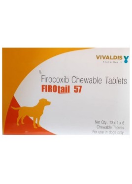 VIVALDIS FIROTAIL FIROCOXIB CHEW TABLET 57MG