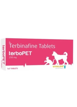 VIVALDIS TERBOPET TERBINAFINE TABLETS FOR DOGS AND CATS 250 MG