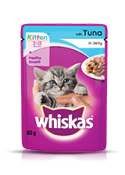 Whiskas Kitten Food Junior Tuna Jelly 85 Gm