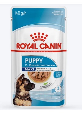 ROYAL CANIN MAXI BREED PUPPY FOOD 140 GM