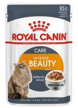 ROYAL CANIN INTENSE BEAUTY ADULT GRAVY 85GM CAT FOOD