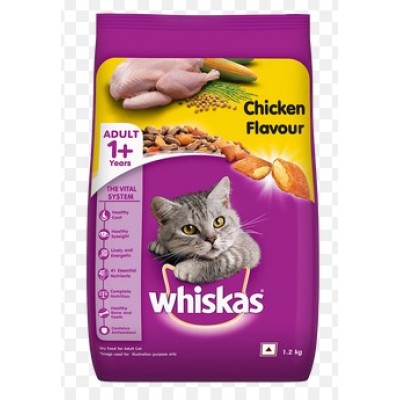 WHISKAS CHICKEN  FOOD 3KG