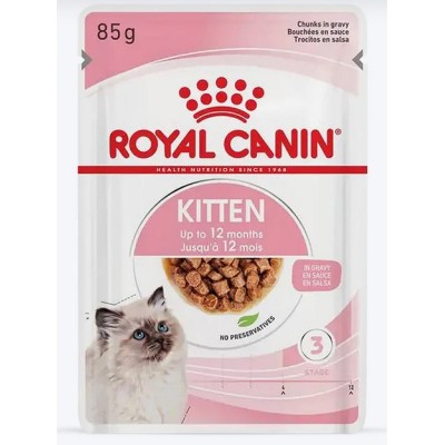 ROYAL CANIN INSTINCTIVE WET KITTEN FOOD 85GM 