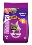 WHISKAS CAT FOOD MACKEREL 480GM CAT FOOD