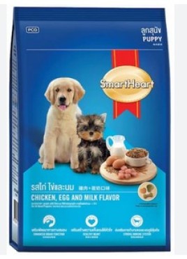 SMART HEART PUPPY CHICKEN EGG AND MILK 500GM FOOD