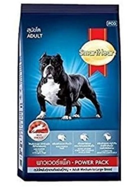 SMARTHEART ADULT DRY DOG FOOD POWER PACK ADULT 3 KG 