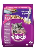 WHISKAS JUNIOR MACKEREL 3KG KITTEN FOOD