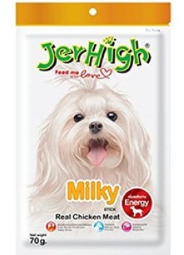 Jerhigh Milk Sticks Dog Treats 70Gm