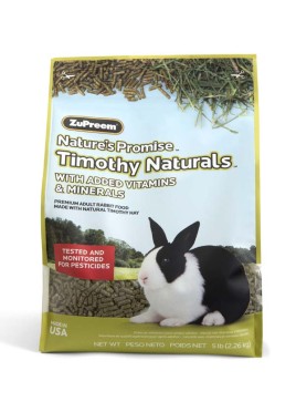 Zupreem Natural Promise Trimonthy Food For Rabbit 5lb/2.26 Kg