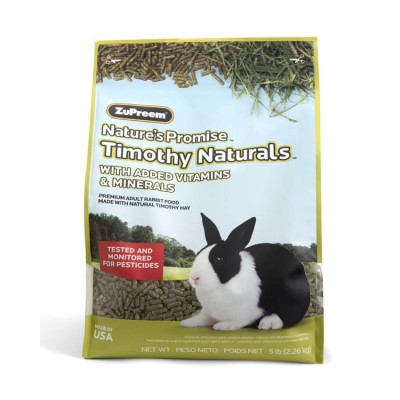 Zupreem Natural Promise Trimonthy Food For Rabbit 5lb/2.26 Kg