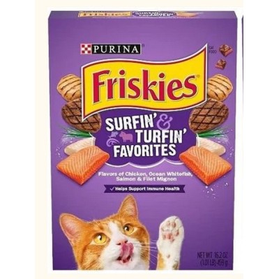 FRISKIES DRY CAT FOOD DELIGHTFUL SURFIN 2.8KG CAT FOOD