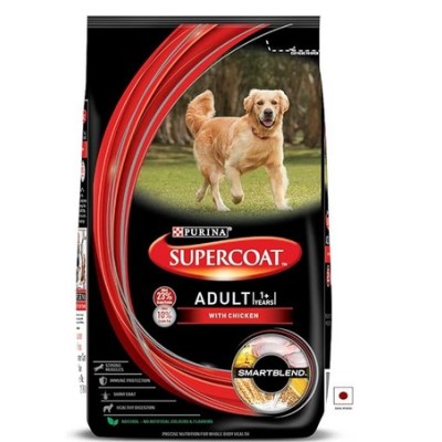 SUPERCOAT PURINA ADULT DRY DOG FOOD,3KG