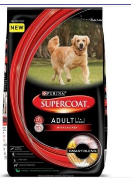 SUPERCOAT CHICKEN ADULT ALL BREED DOG DRY FOOD 20KG