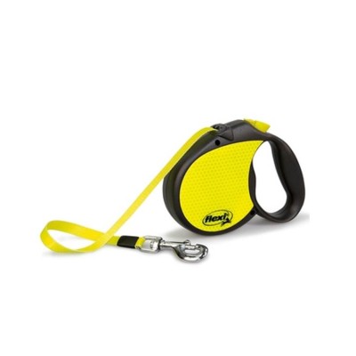 Flexi Neon Reflective Tape Large 5 M Leash for Dog
