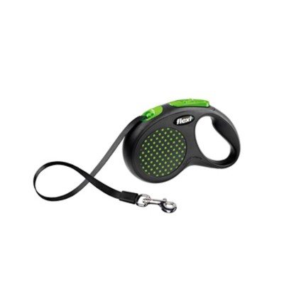 Flexi Design leash Dog Small Tape 5m Green