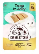 KITCHEN TUNA IN JELLY 80GM GRAIN CAT FOOD 