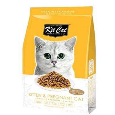 KIT CAT DRY CAT FOOD FOR KITTEN AND PREGNANT CAT 1.2 KG 