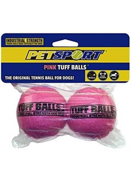 Petsport Tuff Balls Toy Pink 7 cm