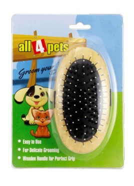 Dog Brown Wooden Brush at Rs 450/piece, Mumbai