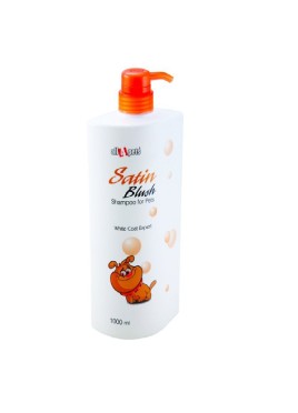 All4pets Satin Shampoo Blush White Coat Expert-1 Ltr For Dog