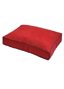 Fekrix Large Rectangular Dog Bed (Red)