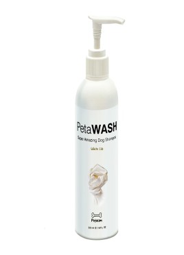 Petacom Petawash White Silk Dog Shampoo (225ml)