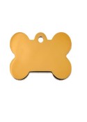 Petscribe Bone Gold Id Tag For Dog