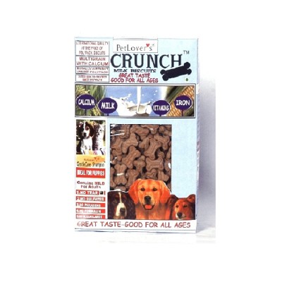 Petlovers Crunch Puppy Milk Biscuits (400gm)