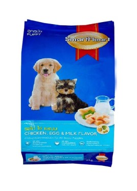 Smartheart Puppy Dog Food Chicken, Egg and Milk (3kg)