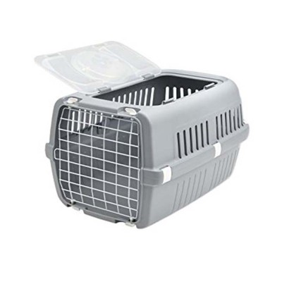 Savic Zephos 2 Open Pet Carrier (Grey)