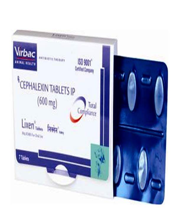 Buy Virbac Lixen Cephalexin Tablets Ip, Online Virbac Pet Products Online  Store