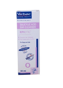 Virbac Epiotic Salicylic Acid Ear Cleaner 100 Ml