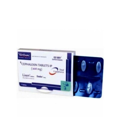 Virbac Lixen Cephalexin Tablets Ip 300mg