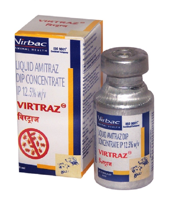 Virbac Virtraz Liquid For Pets (15ml)